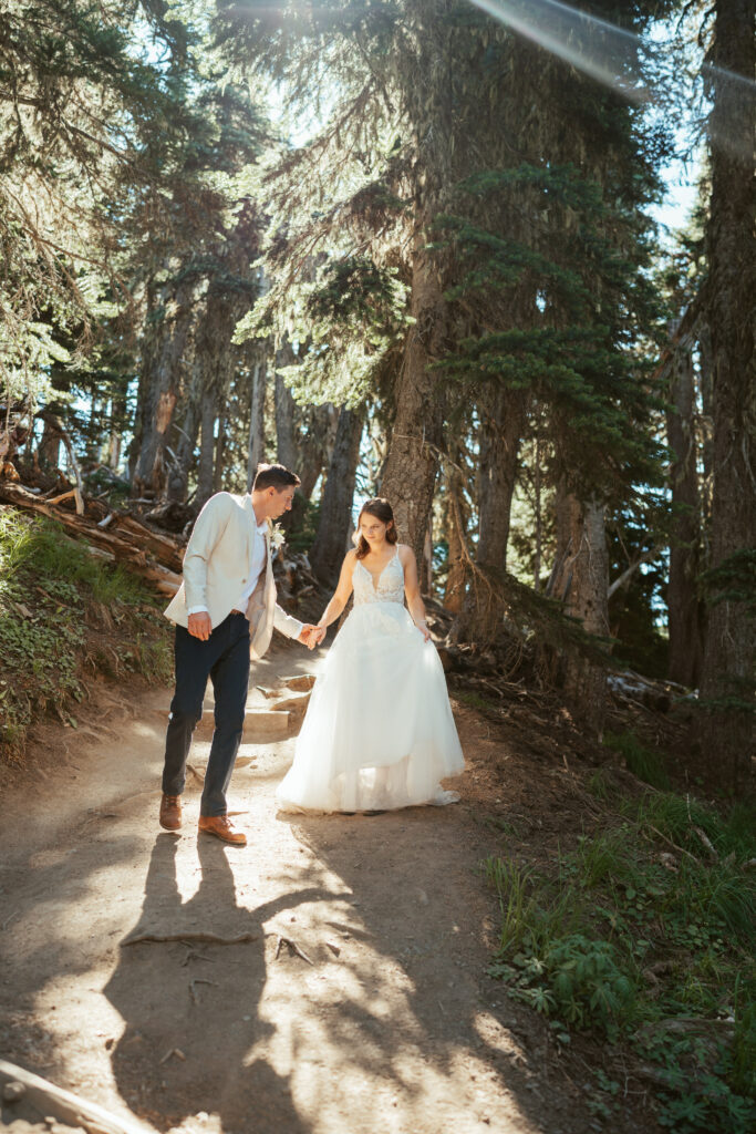 a dreamy elopement day in Port Angeles Washington