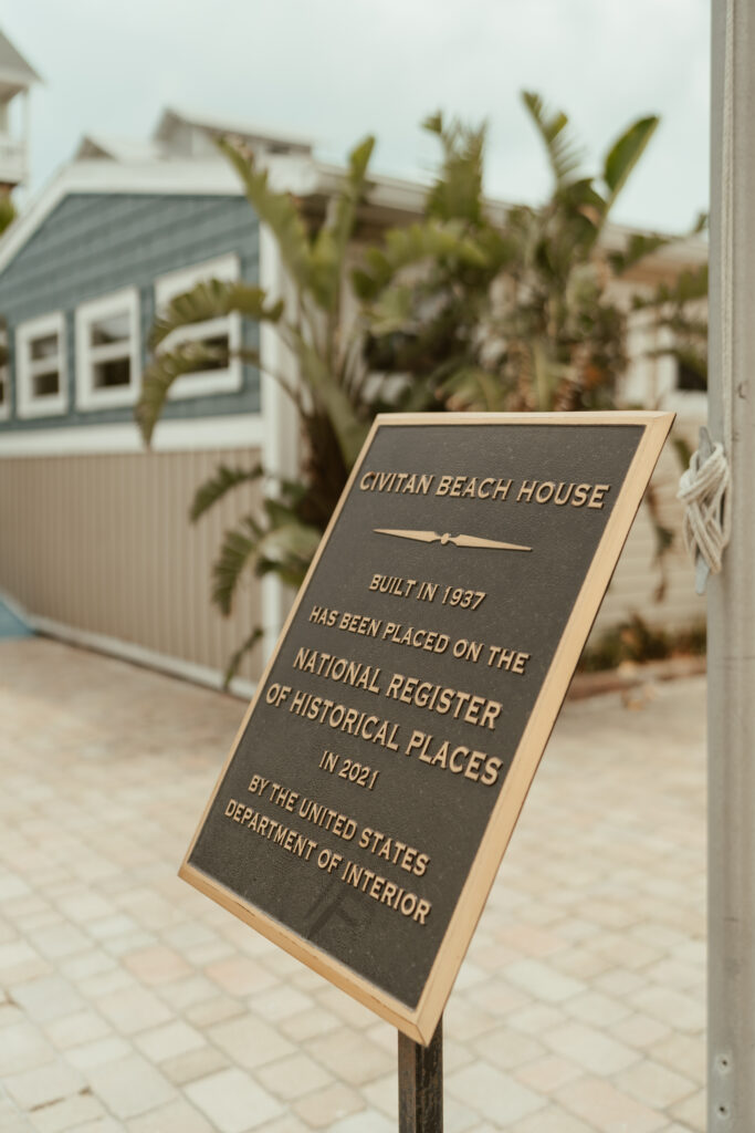 Civitan beach house | Florida wedding venues