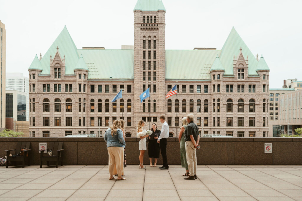 Minnesota elopement at Minneapolis City Hall