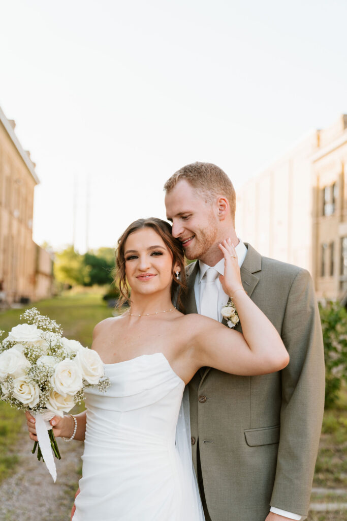 Bride and groom portraits in Minneapolis