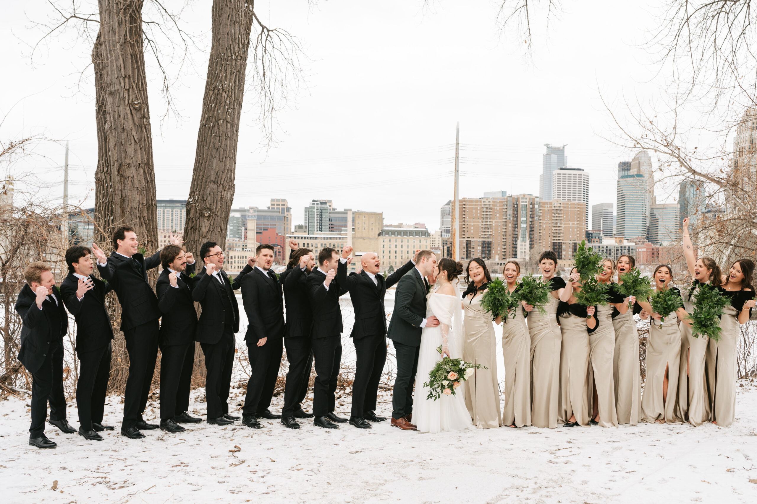 Brittany and Mario at Minneapolis event center Twin Cities wedding venue