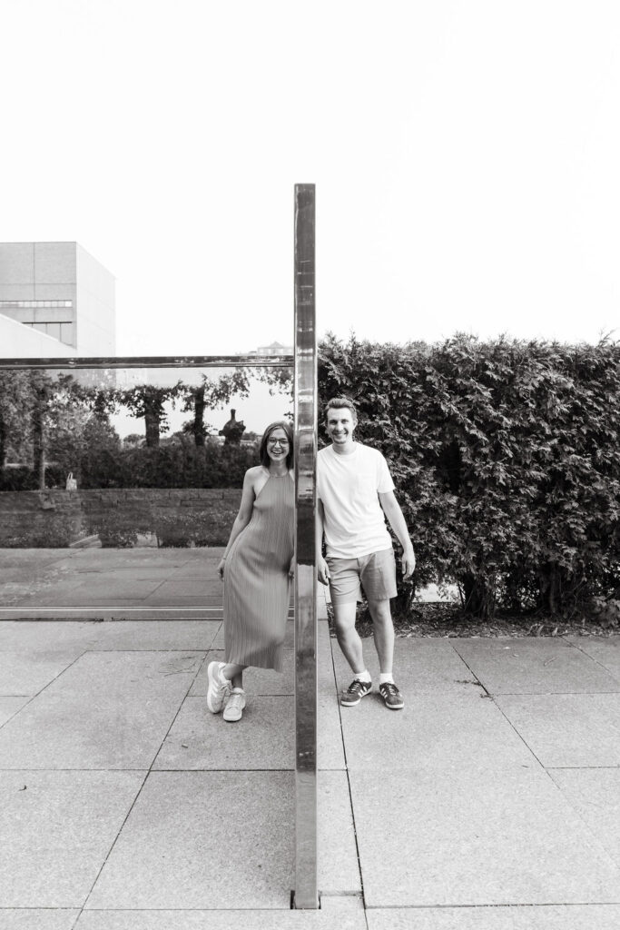 Cool Couple Photos at the Minneapolis Sculpture Garden