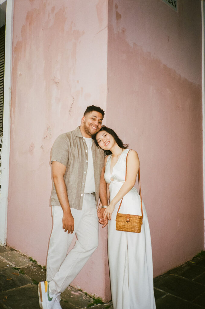 Puerto Rico engagement photos in Old San Juan