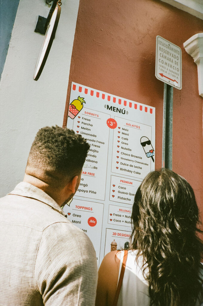 Creative film engagement photos in PR