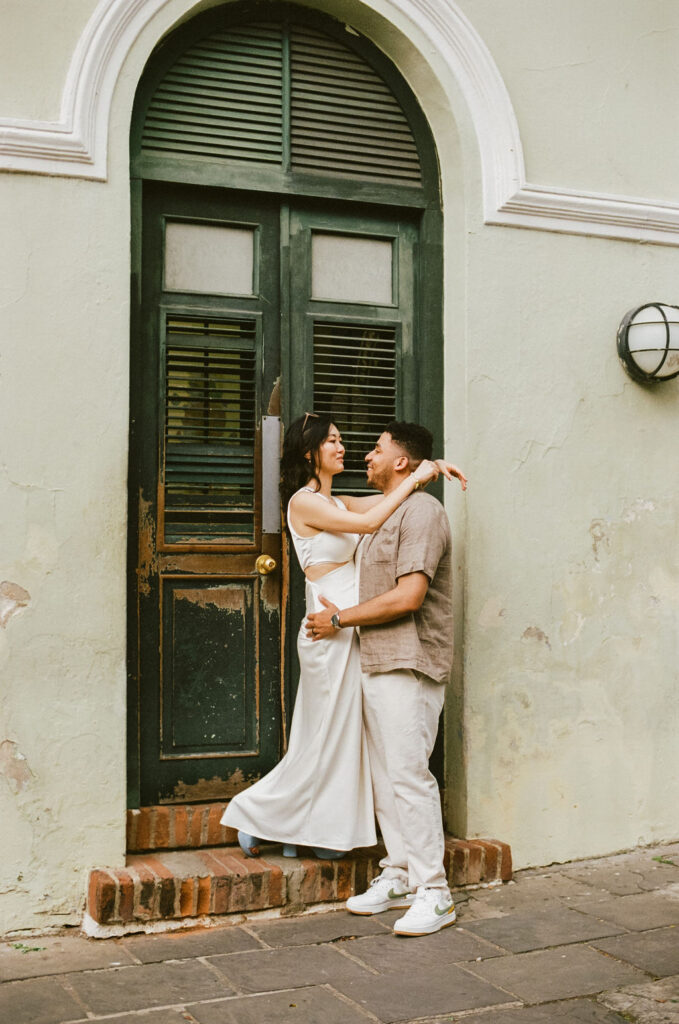 Puerto Rico engagement photos in Old San Juan
