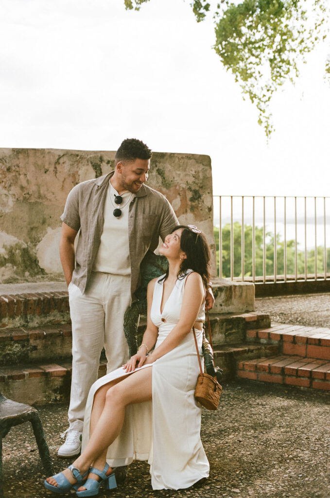 Creative film engagement photos in PR