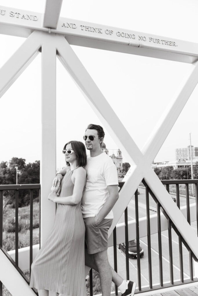 Unique couple photoshoot ideas in Minneapolis