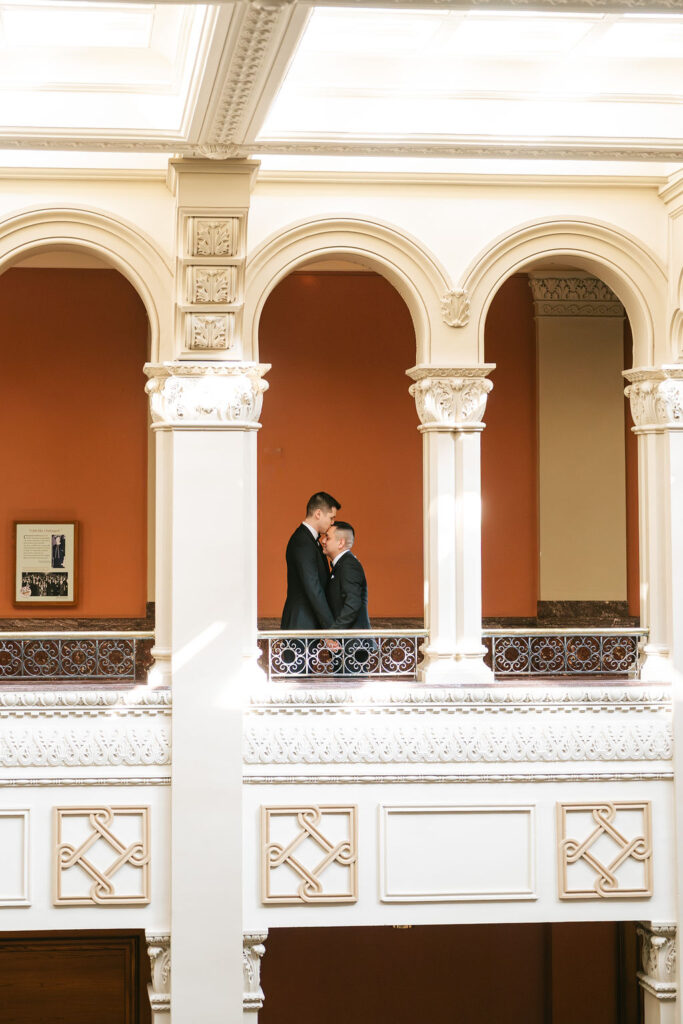 Landmark Center wedding portraits in St. Paul, Minnesota