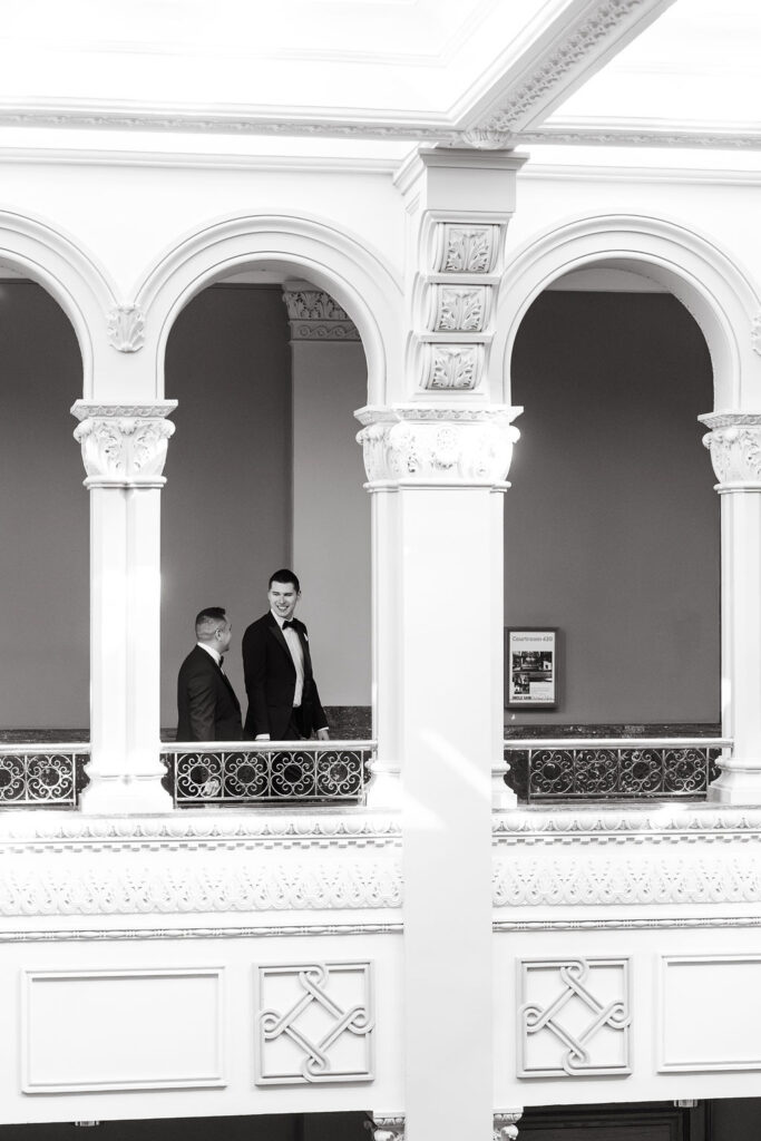 Landmark Center wedding portraits in St. Paul, Minnesota