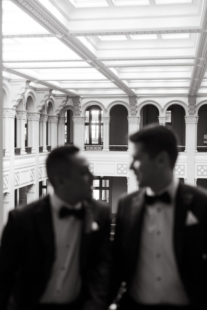 Landmark Center wedding portraits in St. Paul, Minnesota