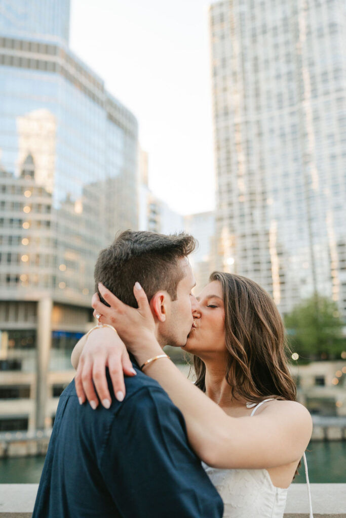 Downtown Chicago engagement photos