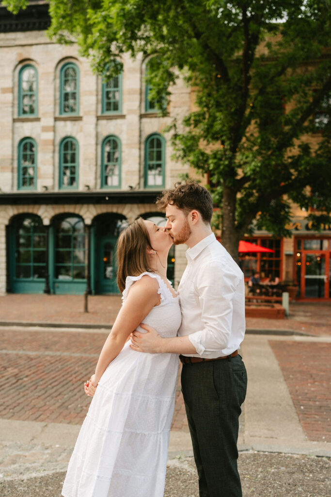 St. Anthony Main engagement photos