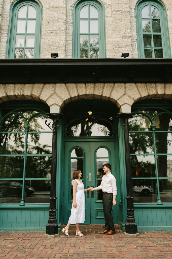 St. Anthony Main engagement photos
