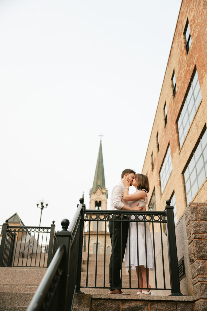 St. Anthony Main engagement photos