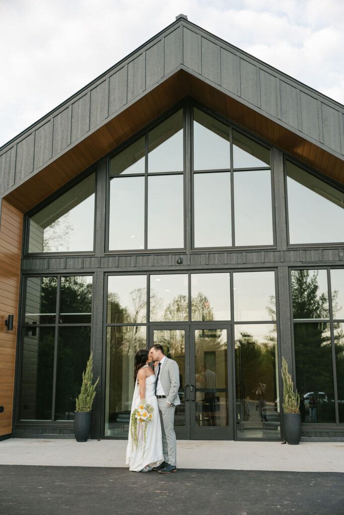 Modern Wisconsin wedding venue