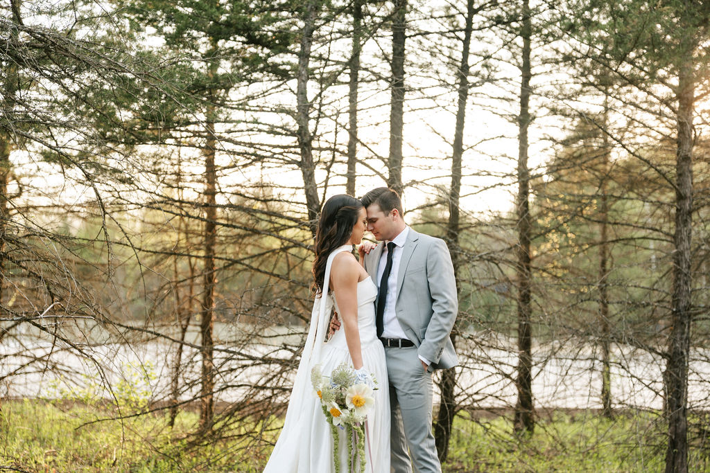 Woodsy and romantic Wisconsin wedding venue