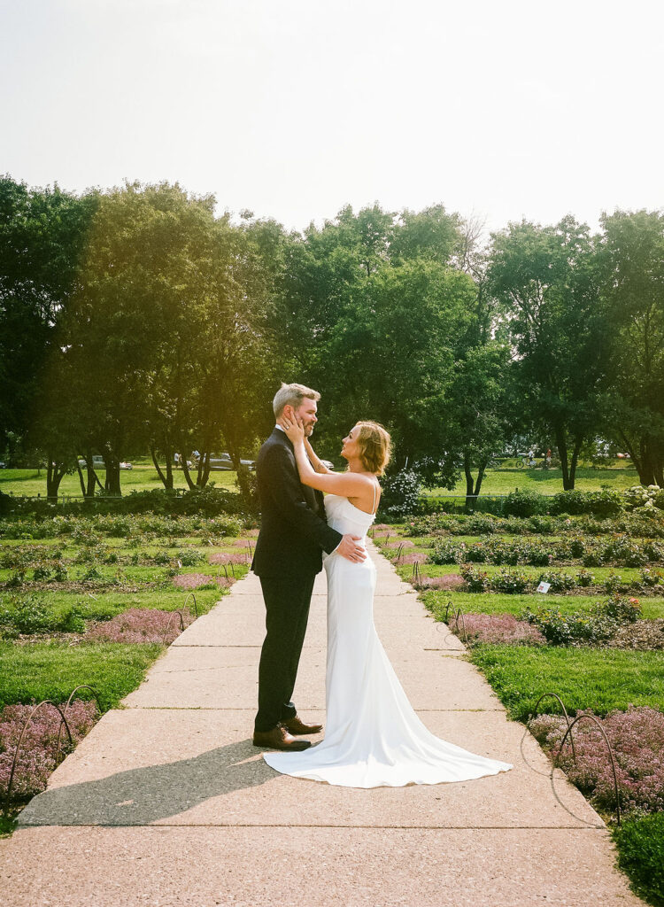 Wedding photography on film in Minnesota
