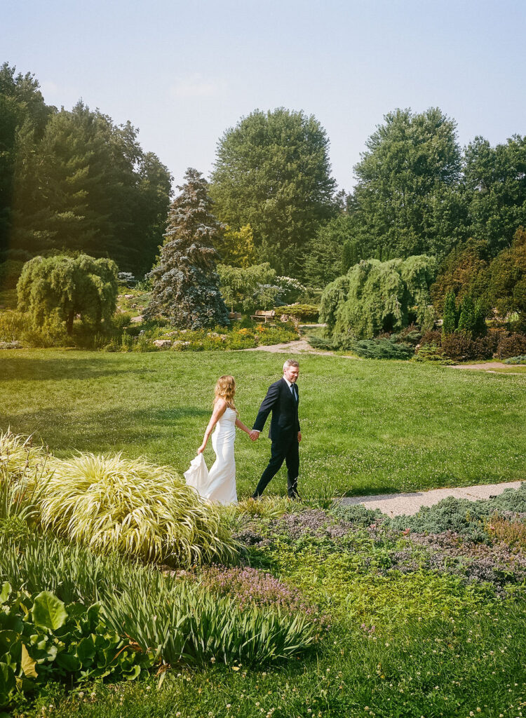 Wedding photography on film in Minnesota