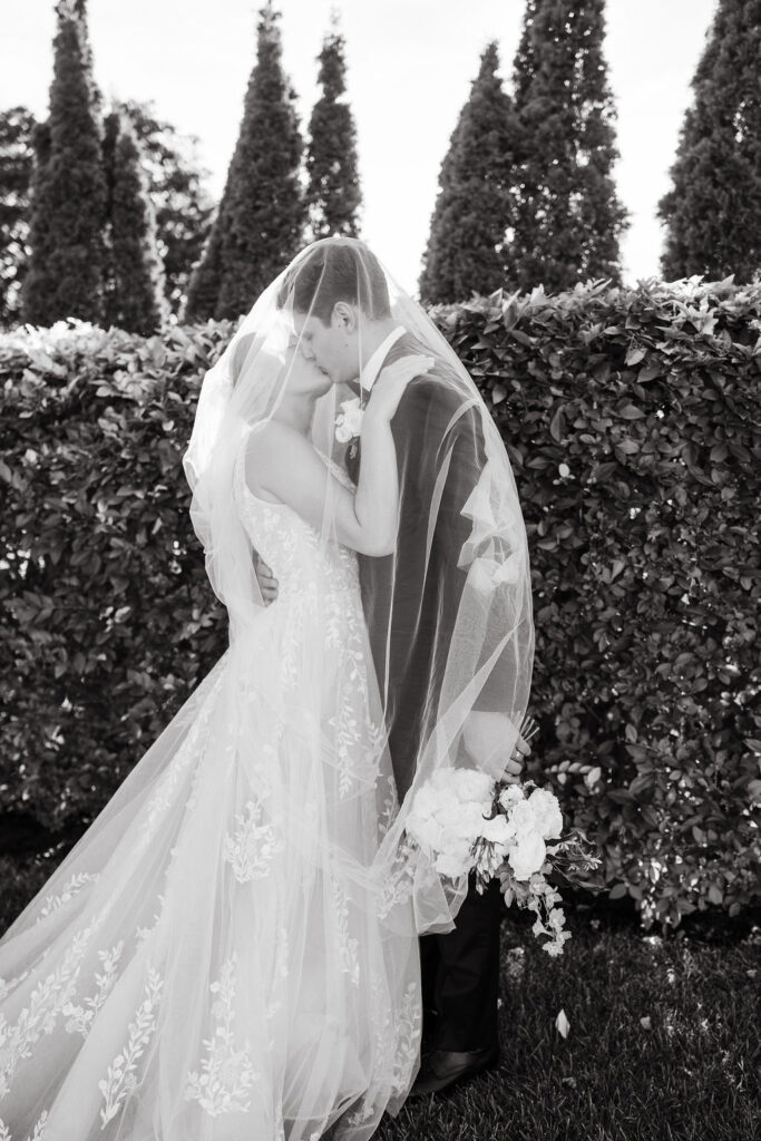 Editorial wedding photos in Portland, Maine