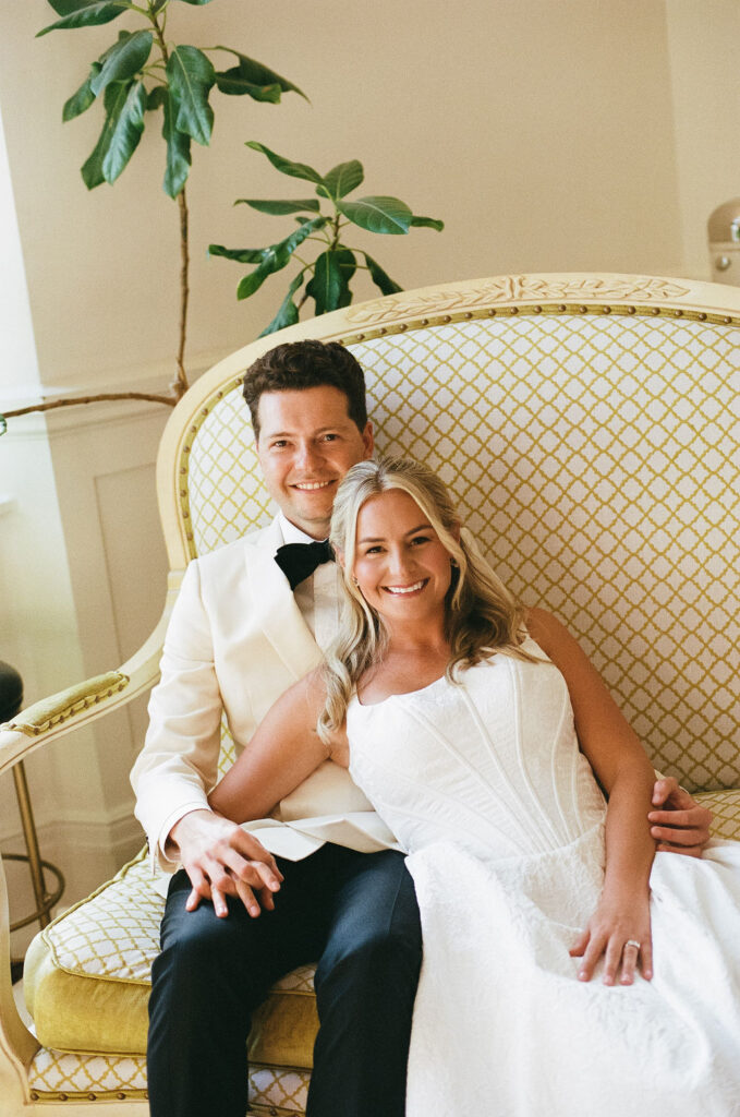 Wedding photos on film