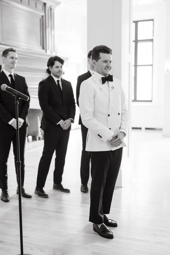 A Minneapolis Club wedding ceremony