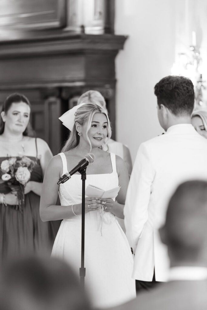 A Minneapolis Club wedding ceremony