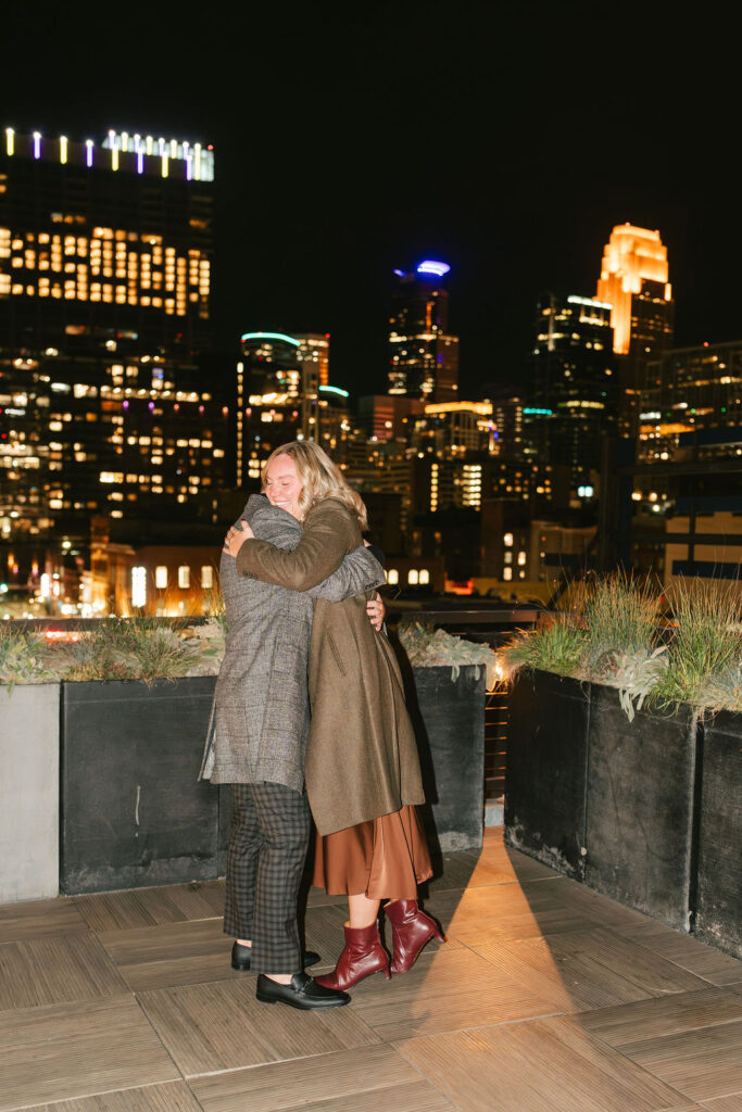 Downtown Minneapolis fall proposal at Hewing Hotel