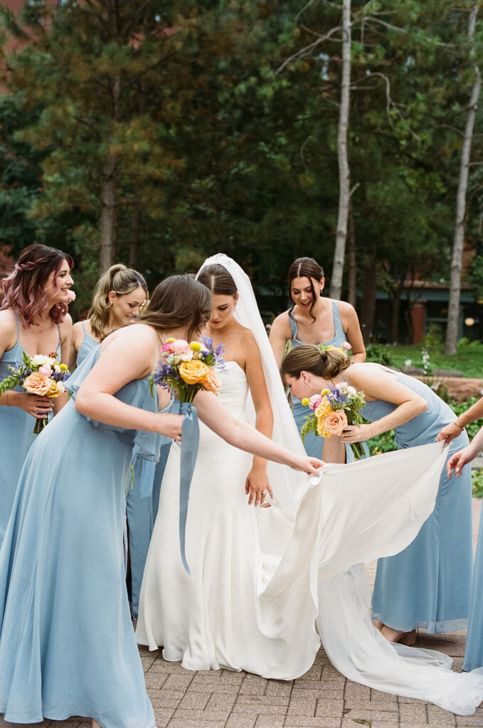 Wedding photography on film for an A'BULAE wedding