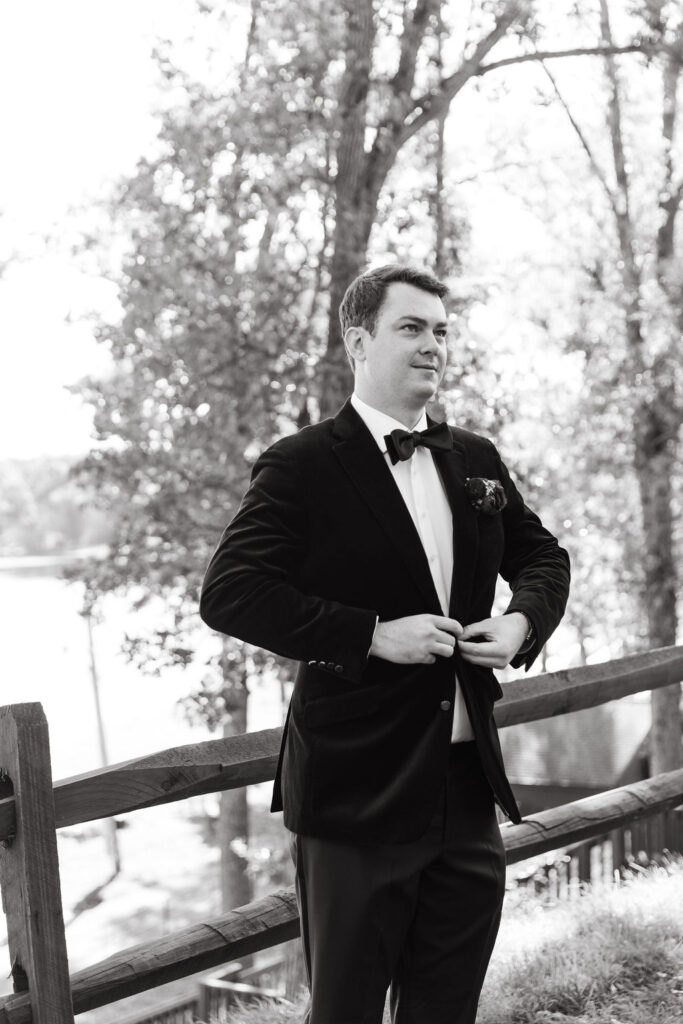 Getting ready for a Cragun's Resort wedding day