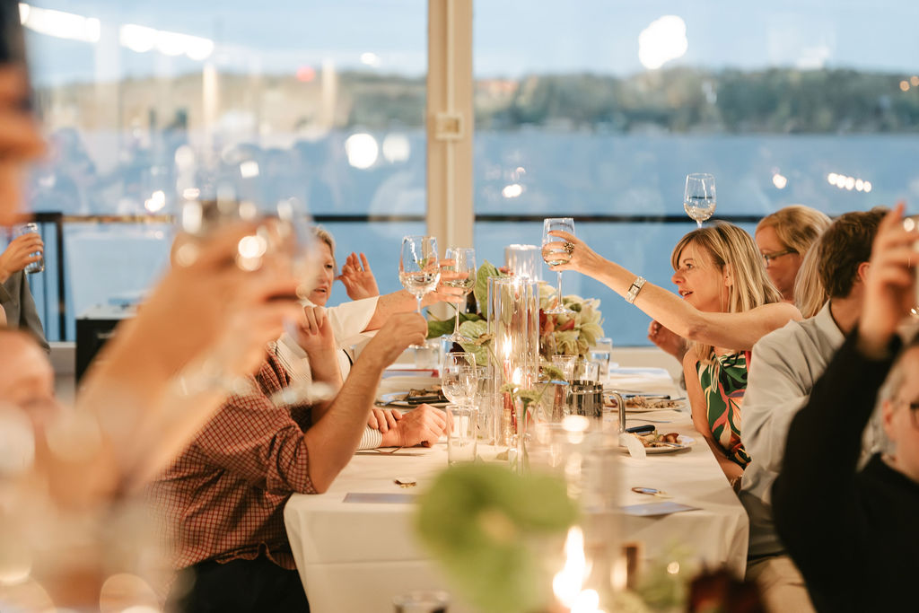 Cragun's Resort on Gull Lake wedding reception