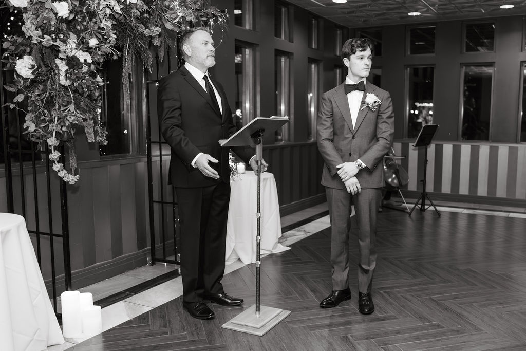 Van Dusen Mansion wedding ceremony in Minneapolis, Minnesota