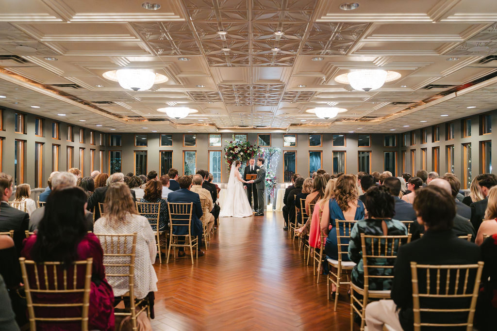 Van Dusen Mansion wedding ceremony in Minneapolis, Minnesota