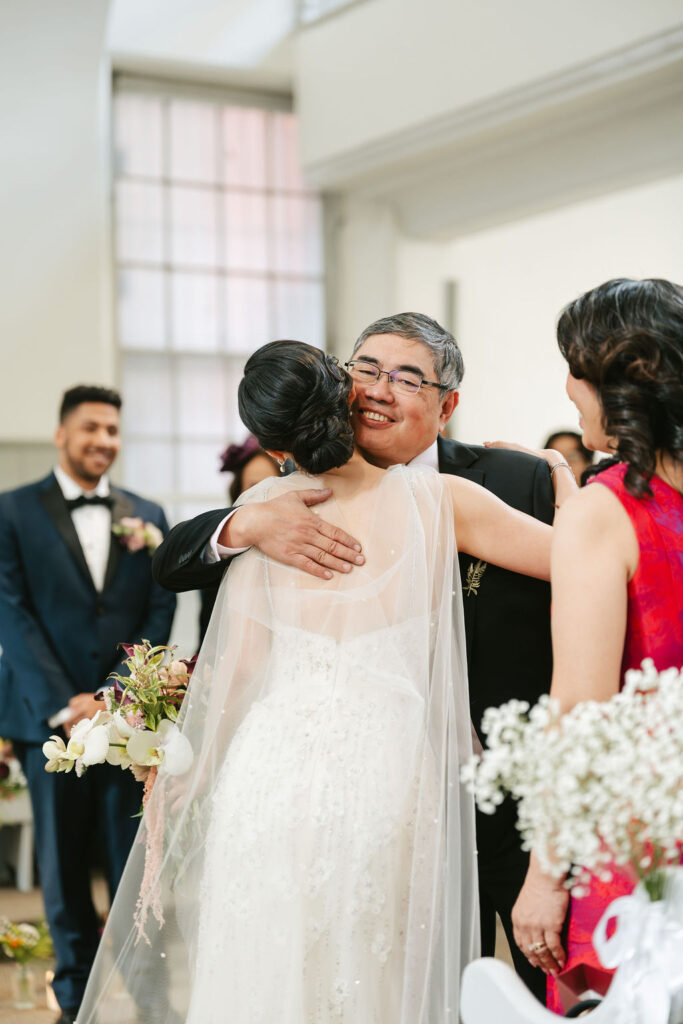 Multicultural wedding ceremony in Manhattan, NY