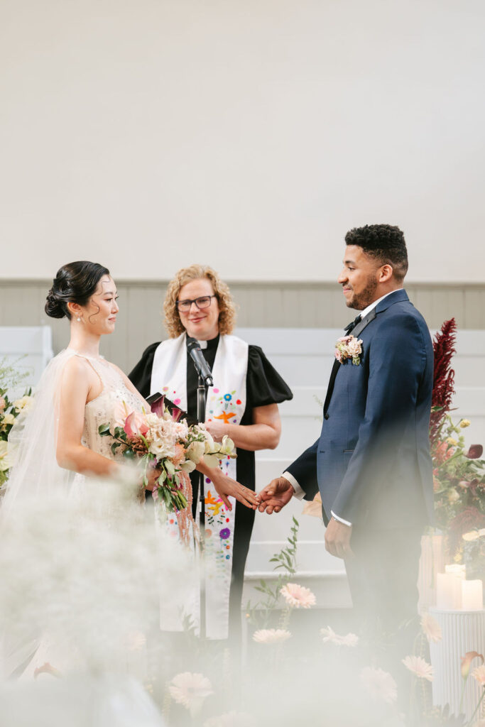 Multicultural wedding ceremony in Manhattan, NY