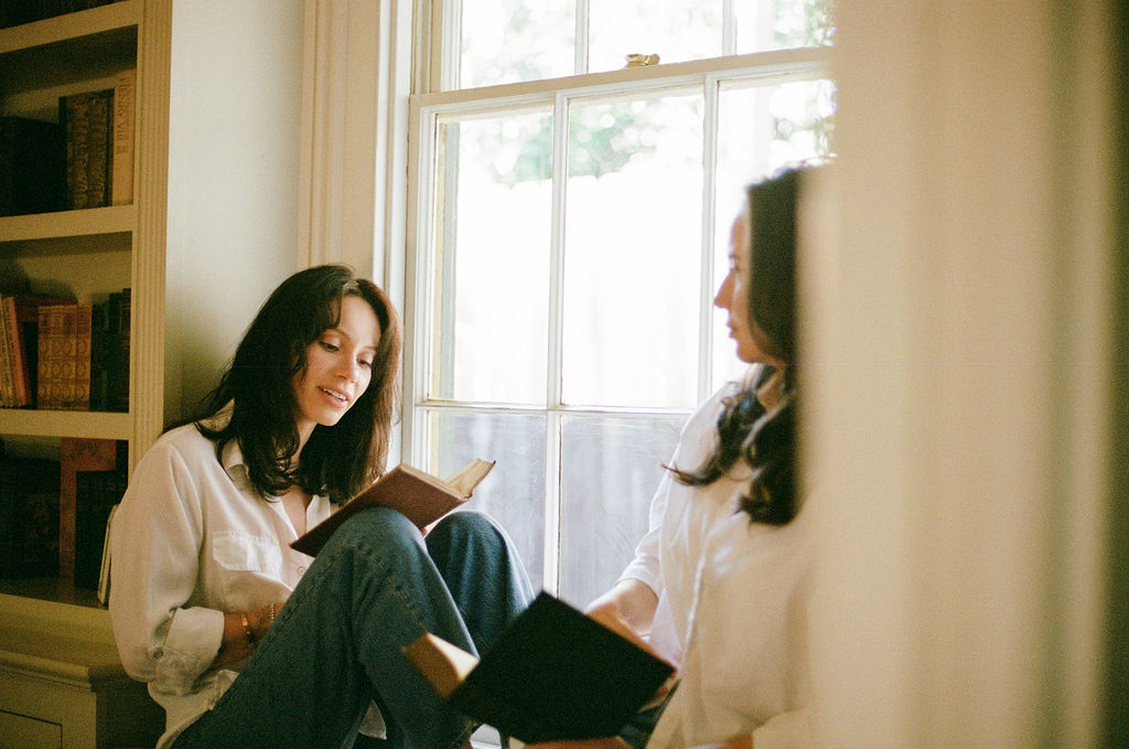 Engagement photos on 35mm film