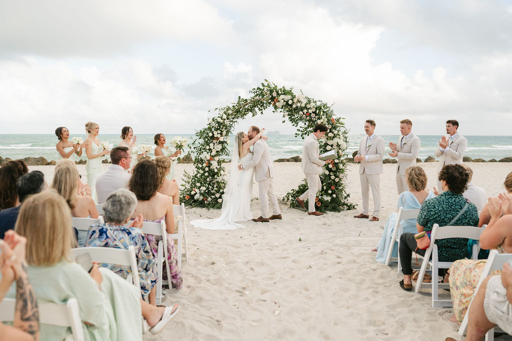 Miami Beach wedding ceremony at The Palms Hotel and Spa