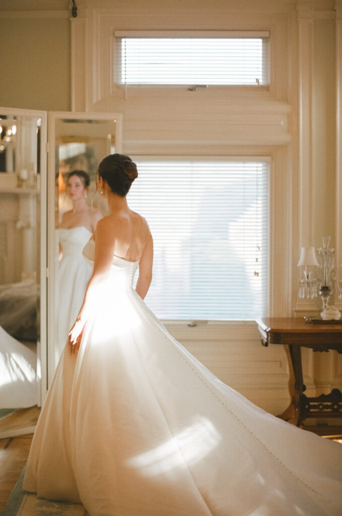 Van dusen mansion film wedding photography