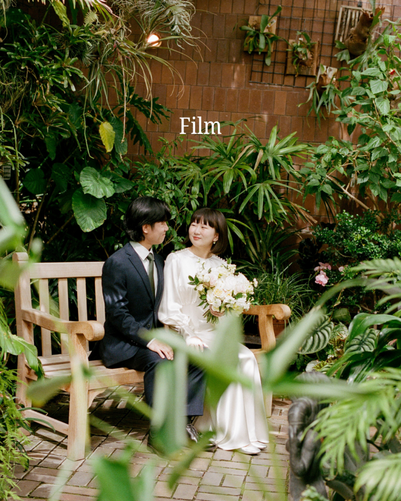Film wedding photography