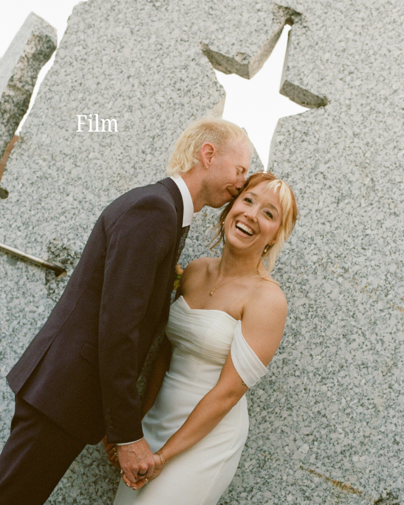 Film wedding photography