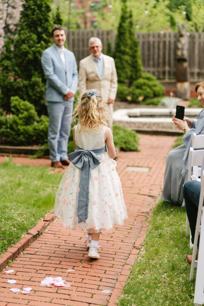 St. Paul, Minnesota private estate wedding ceremony