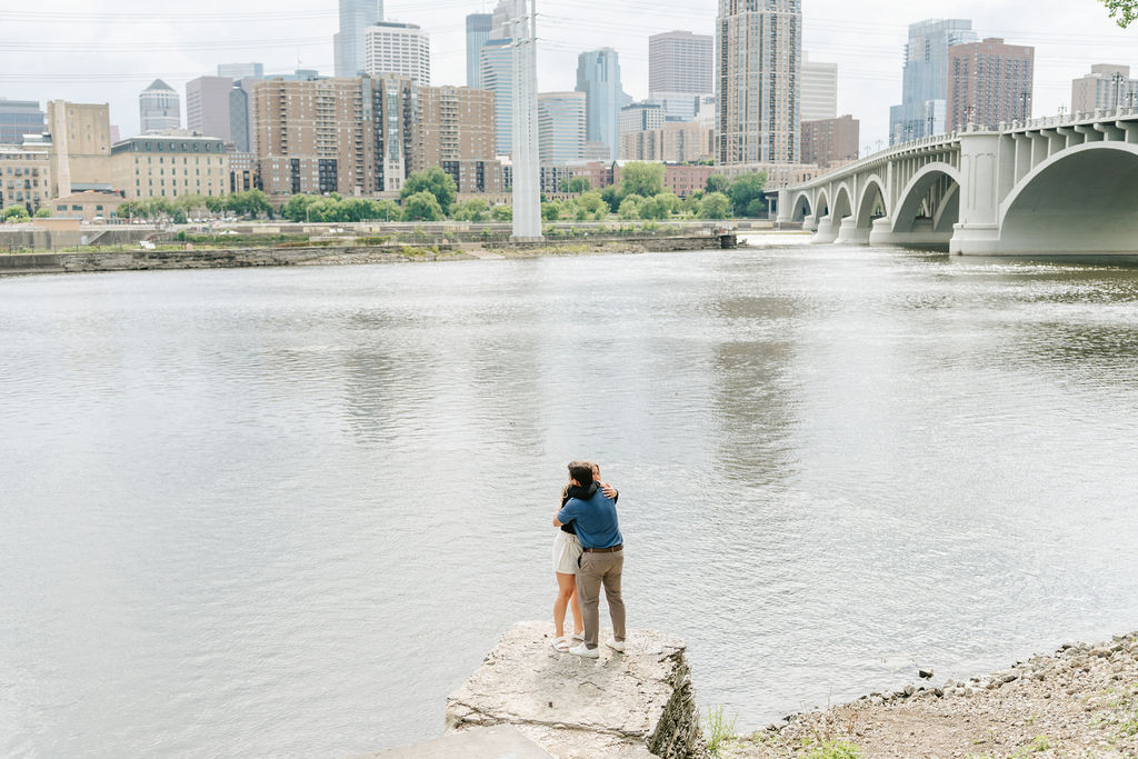 Surprise Proposal Photos in Downtown Minneapolis