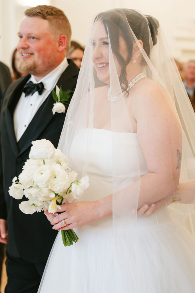 Fargo, North Dakota wedding ceremony at Synclaire Events Venue