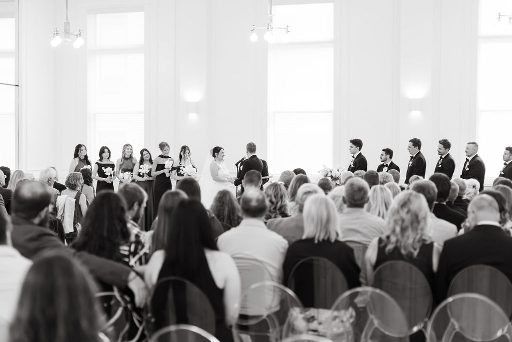 Fargo, North Dakota wedding ceremony at Synclaire Events Venue